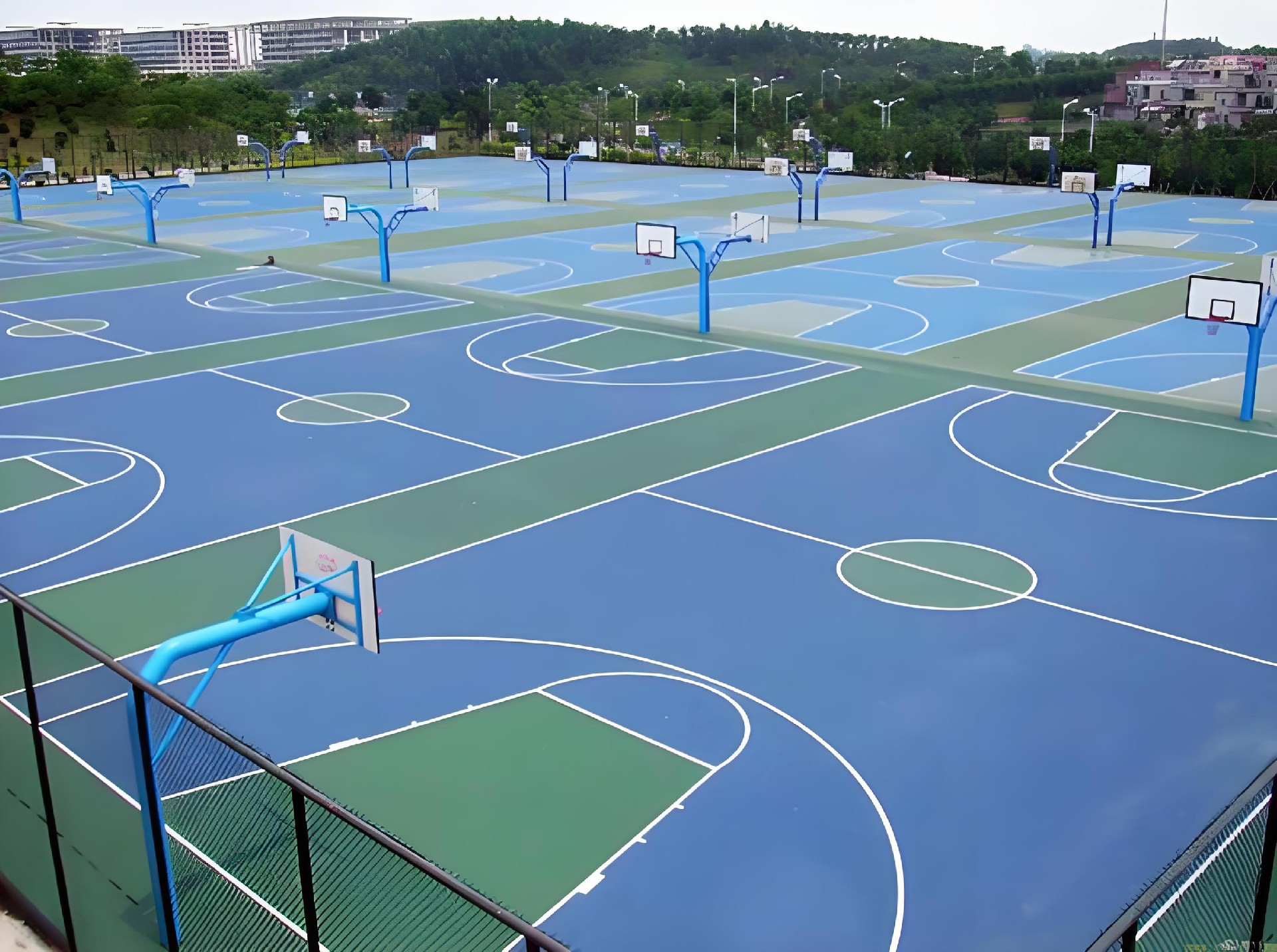 硅pu網球場 硅pu網球場